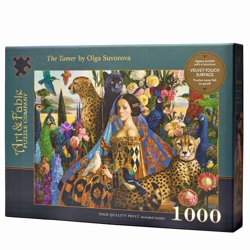 Art & Fable Art & Fable Legpuzzel The Tamer 1000 stukjes Art & Fable Art & Fable Legpuzzel The Tamer 1000 stukjes
