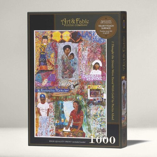 Art & Fable Art & Fable Legpuzzel Streets paved with Gold 1000 stukjes Art & Fable Art & Fable Legpuzzel Streets paved with Gold 1000 stukjes