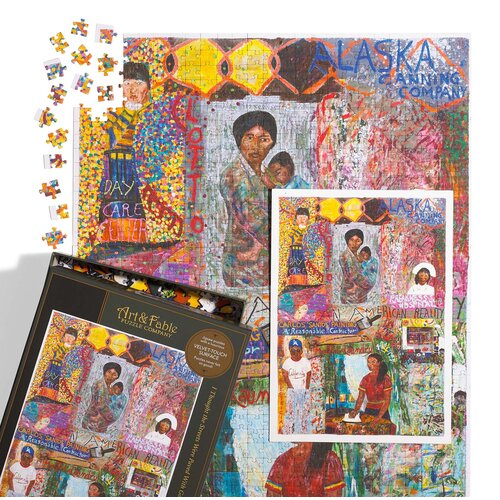 Art & Fable Art & Fable Legpuzzel Streets paved with Gold 1000 stukjes