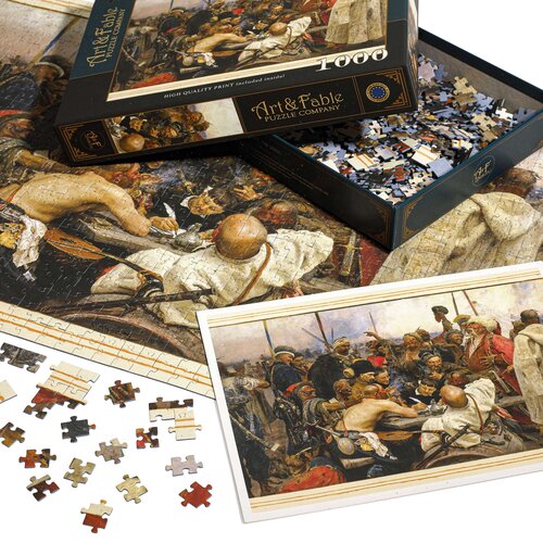 Art & Fable Art & Fable Legpuzzel Reply of the Cossacks 1000 stukjes