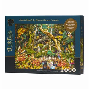 Art & Fable Art & Fable Legpuzzel Mantis Mundi 1000 stukjes Art & Fable Art & Fable Legpuzzel Mantis Mundi 1000 stukjes