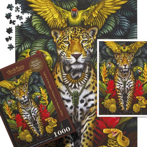 Art & Fable Art & Fable Legpuzzel Legend of the Jaguar Shaman 1000 stukjes