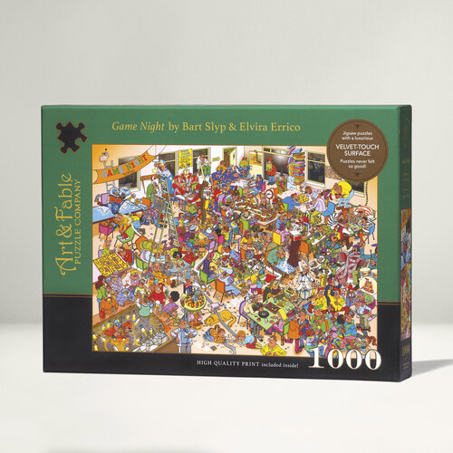 Art & Fable Art & Fable Legpuzzel Game Night 1000 stukjes