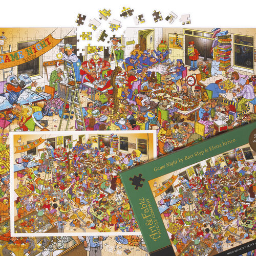 Art & Fable Art & Fable Legpuzzel Game Night 1000 stukjes