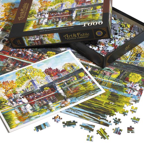 Art & Fable Art & Fable Legpuzzel Day in the Garden 1000 stukjes