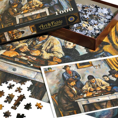 Art & Fable Art & Fable Legpuzzel Card Players 1000 stukjes
