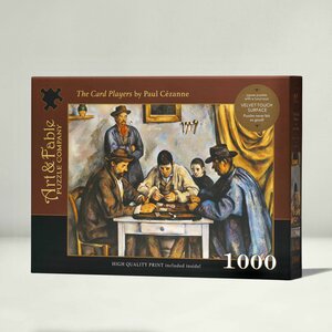 Art & Fable Art & Fable Legpuzzel Card Players 1000 stukjes Art & Fable Art & Fable Legpuzzel Card Players 1000 stukjes