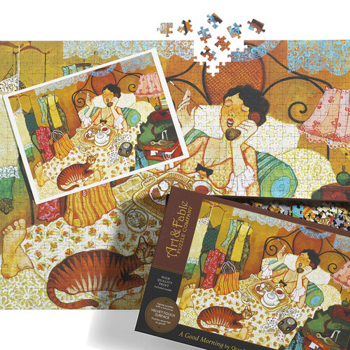 Art & Fable Art & Fable Legpuzzel A Good Morning 750 stukjes
