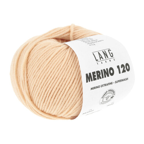 Lang Yarns Lang Yarns Merino 120 Zand 0322 Lang Yarns Lang Yarns Merino 120 Zand 0322