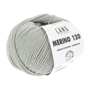 Lang Yarns Lang Yarns Merino 120 Lichtgrijs 0103
