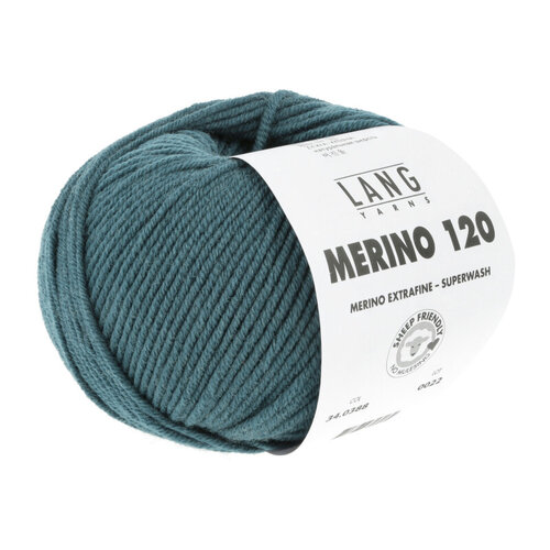 Lang Yarns Lang Yarns Merino 120 Petrol 0388