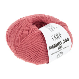 Lang Yarns Lang Yarns Merino 200 bebe nr 365 Framboos
