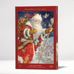 Art & Fable Art & Fable Legpuzzel Santa Claus 500 stukjes Art & Fable Art & Fable Legpuzzel Santa Claus 500 stukjes