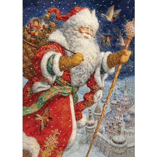 Art & Fable Art & Fable Legpuzzel Santa Claus 500 stukjes
