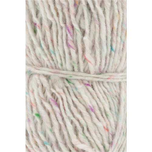 Lang Yarns Lang Yarns Donegal Tweed + 0001 Wit Mix