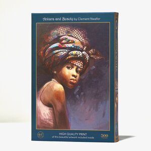 Art & Fable Art & Fable Legpuzzel Ankara and Beauty 500 stukjes Art & Fable Art & Fable Legpuzzel Ankara and Beauty 500 stukjes