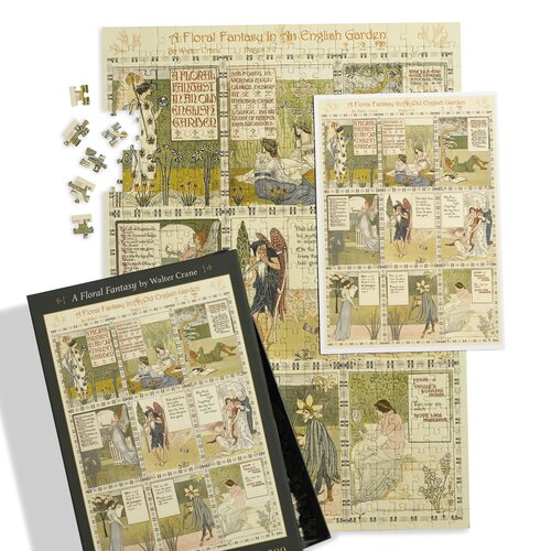 Art & Fable Art & Fable Legpuzzel A Floral Fantasy 500 stukjes