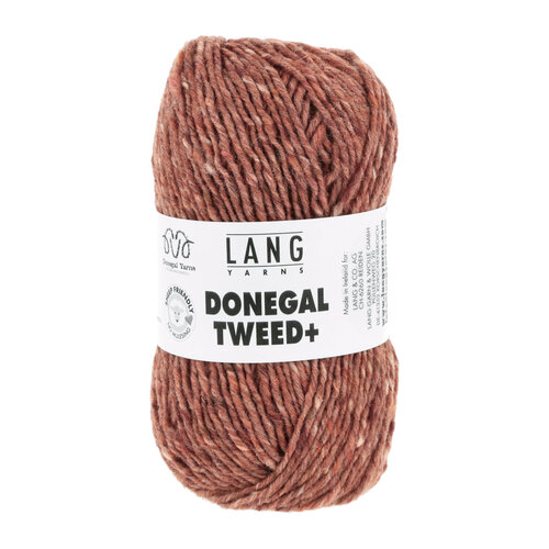 Lang Yarns Lang Yarns Donegal Tweed + 0087 Brick