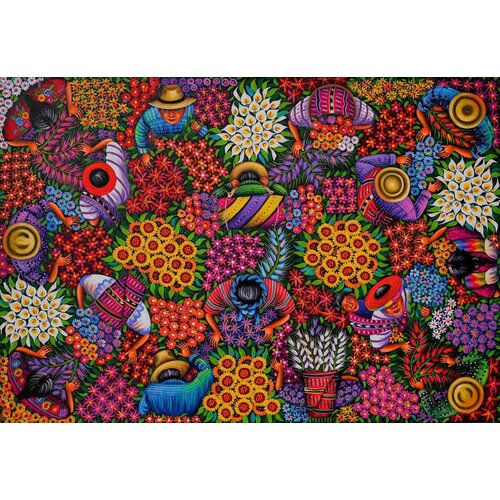 Art & Fable Art & Fable Legpuzzel Flower Harvest 500 stukjes