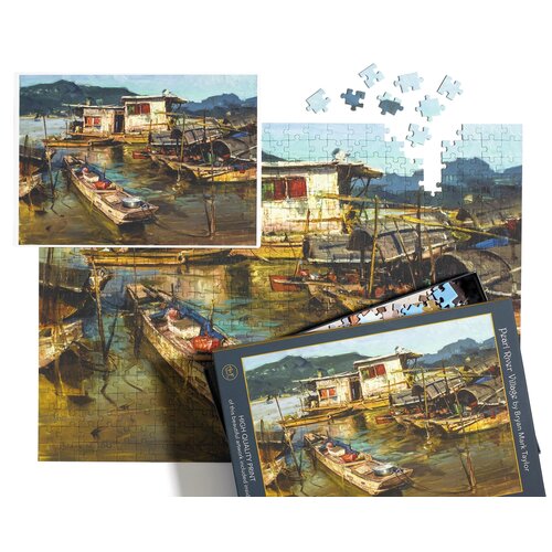 Art & Fable Art & Fable Legpuzzel Pearl River Village 500 stukjes