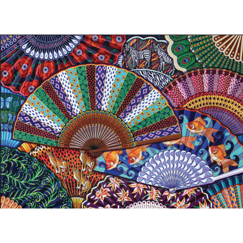 Art & Fable Art & Fable Legpuzzel Abanicos  500 stukjes