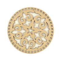Durable Mandala Berkenhout ø17 cm nr.1307