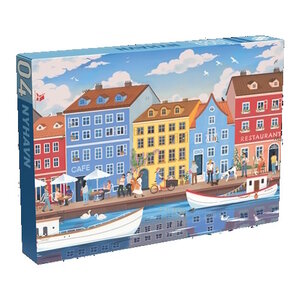 Penny Puzzle Penny Puzzle Legpuzzel Nyhavn 1000 stukjes Penny Puzzle Penny Puzzle Legpuzzel Nyhavn 1000 stukjes