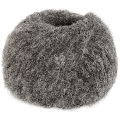 Lana Grossa Lana Grossa Alpaca Air II 011 Antraciet Lana Grossa Lana Grossa Alpaca Air II 011 Antraciet