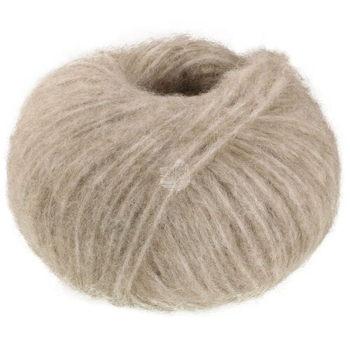 Lana Grossa Lana Grossa Alpaca Air II 033 Beige Bruin Lana Grossa Lana Grossa Alpaca Air II 033 Beige Bruin