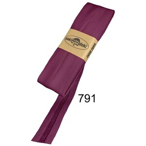 Oakidoki Biaisband katoen 20 mm 5 meter Fuchsia 791 Oakidoki Biaisband katoen 20 mm 5 meter Fuchsia 791