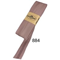 Biaisband katoen 20 mm 5 meter Oudroze 884