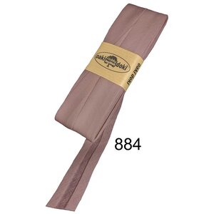 Oakidoki Biaisband katoen 20 mm 5 meter Oudroze 884 Oakidoki Biaisband katoen 20 mm 5 meter Oudroze 884