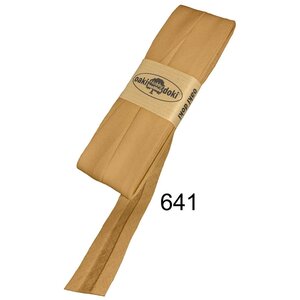 Oakidoki Biaisband katoen 20 mm 5 meter Lichtbruin 641 Oakidoki Biaisband katoen 20 mm 5 meter Lichtbruin 641