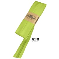 Biaisband katoen 20 mm 5 meter Lichtgroen 526