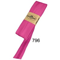 Biaisband katoen 20 mm 5 meter Roze 796