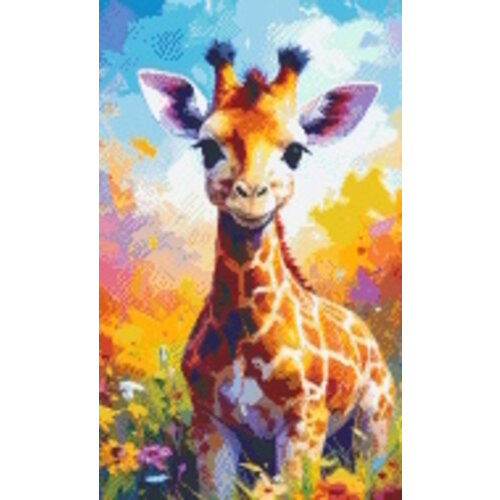 PixelHobby Pixelhobby Patroon 5852 Giraffe PixelHobby Pixelhobby Patroon 5852 Giraffe