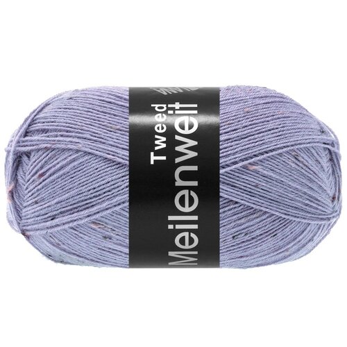 Lana Grossa Lana Grossa Meilenweit Tweed 100 gram nr 180 Blauw Lila Lana Grossa Lana Grossa Meilenweit Tweed 100 gram nr 180 Blauw Lila