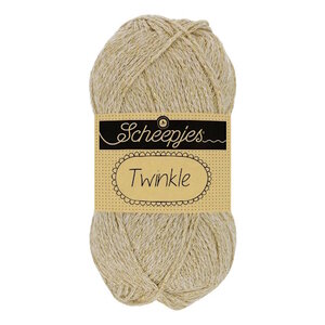 Scheepjeswol Scheepjes Twinkle 50 gram nr 938 Lichtbeige Scheepjeswol Scheepjes Twinkle 50 gram nr 938 Lichtbeige