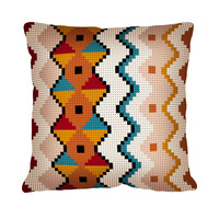 Permin Borduurpakket kussen Graphic pattern 2