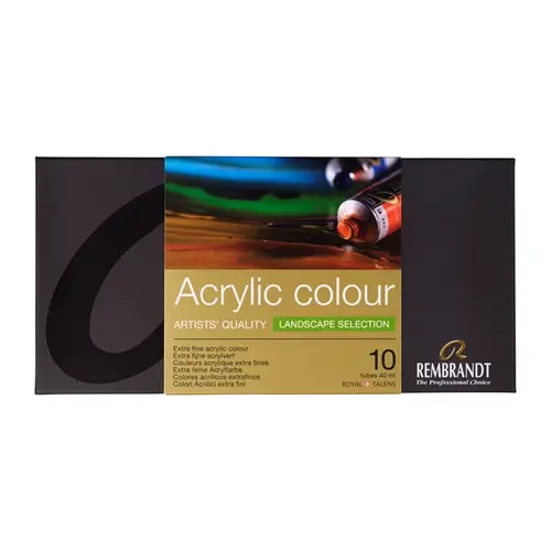 Rembrandt Rembrandt Acrylverf set 10 x 40 ml Landschap selectie