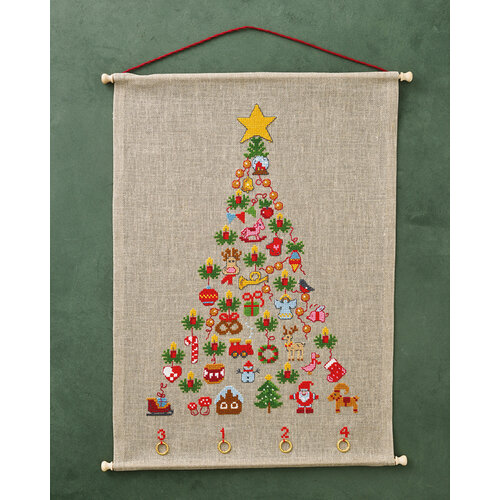 Eva Rosenstand Eva Rosenstand Borduurpakket The Advent Tree 34-5268 Eva Rosenstand Eva Rosenstand Borduurpakket The Advent Tree 34-5268