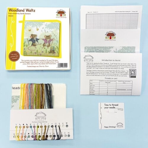 Bothy Threads Bothy Threads Borduurpakket Woodland Waltz
