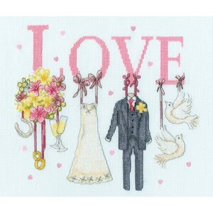 Bothy Threads Bothy Threads Borduurpakket It Must Be Love