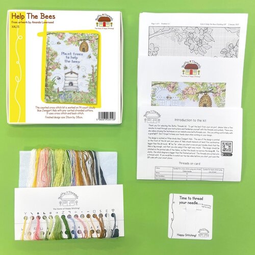 Bothy Threads Bothy Threads Borduurpakket Help The Bees