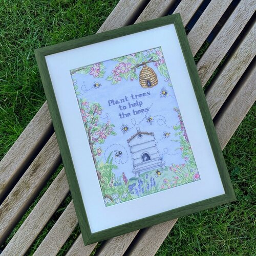Bothy Threads Bothy Threads Borduurpakket Help The Bees
