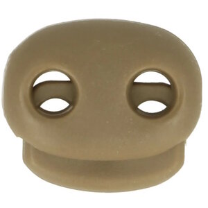 Koordstopper 2 gaats beige 20 mm