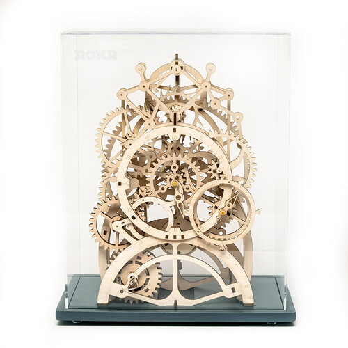 Robotime Houten Puzzel 3D Pendule Klok