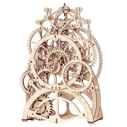 Robotime Houten Puzzel 3D Pendule Klok Robotime Houten Puzzel 3D Pendule Klok
