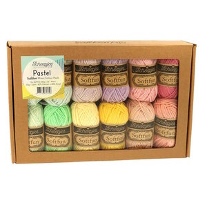Scheepjeswol Scheepjes Softfun colour pack 12 x 20 gram Pastel Scheepjeswol Scheepjes Softfun colour pack 12 x 20 gram Pastel