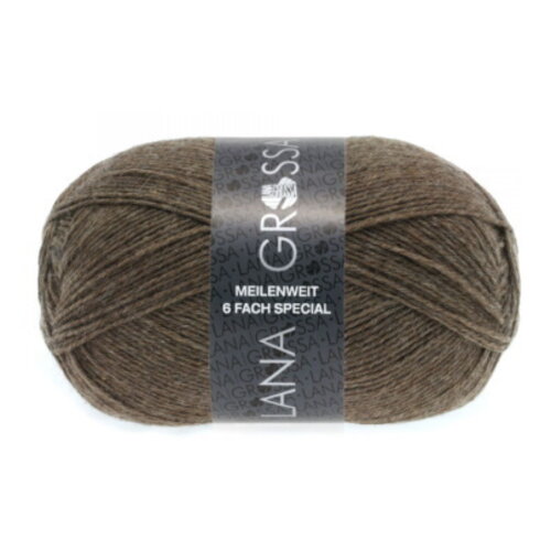 Lana Grossa Lana Grossa Meilenweit 150 gram 6 draads Uni